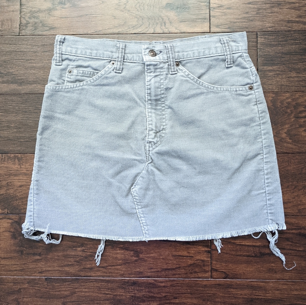 Vintage Levi's Handmade Corduroy Skirt